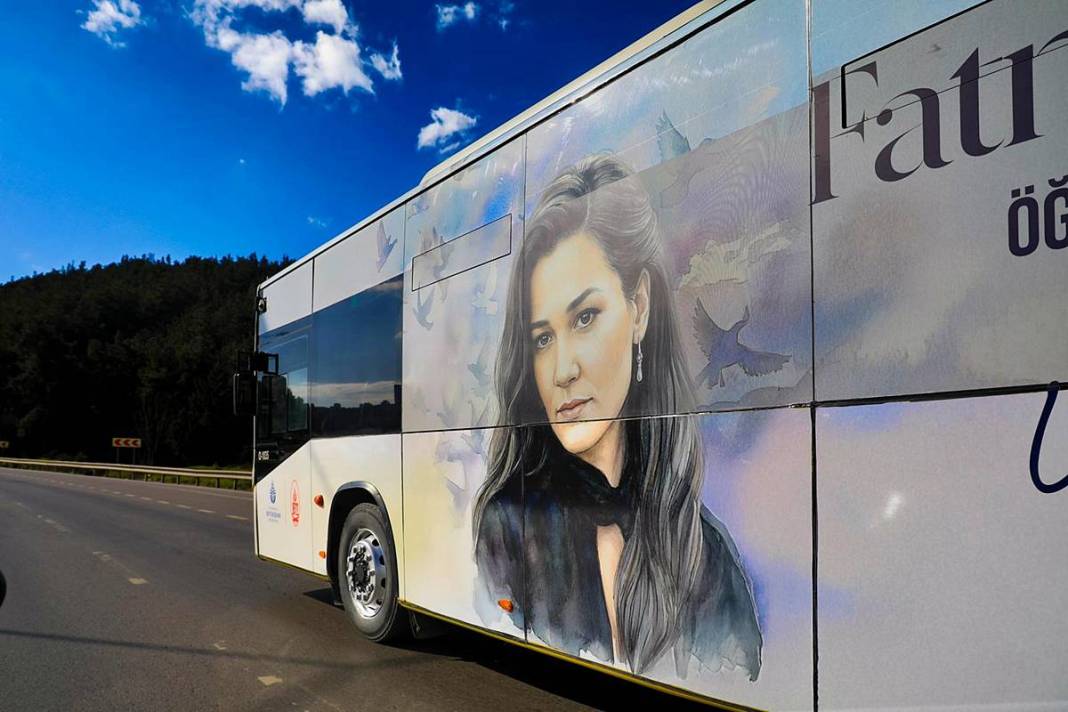 İETT filosundaki en hüzünlü araç: Fatma Nur Çelik'in anısı sokaklara taşındı 9